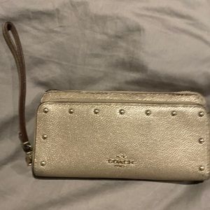 Coach wristlet full-size wallet